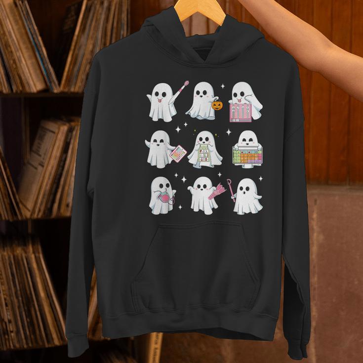 Halloween Ghost Speech Therapy SLP Fall Teacher Tee Women's Hoodie, gift for family, gift for coworker Halloween Ghost Speech Therapy SLP Fall Teacher Tee Women's Hoodie, gift for family, gift for coworker
