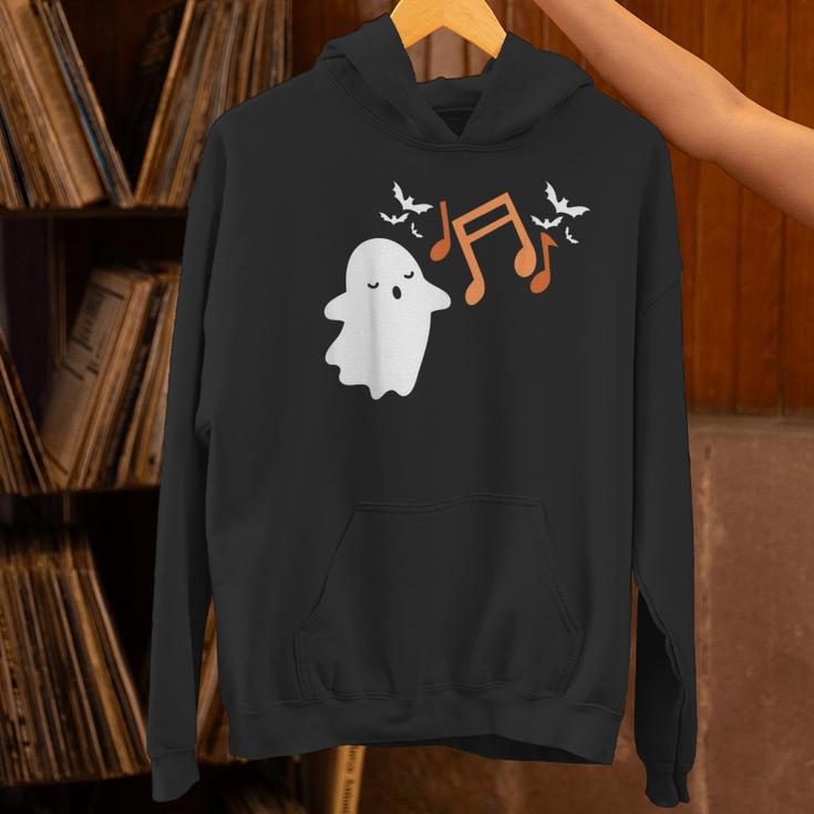 Halloween Music Note Ghost Teacher Fall Musical Instrument Women's Hoodie, gift for family, gift for coworker Halloween Music Note Ghost Teacher Fall Musical Instrument Women's Hoodie, gift for family, gift for coworker
