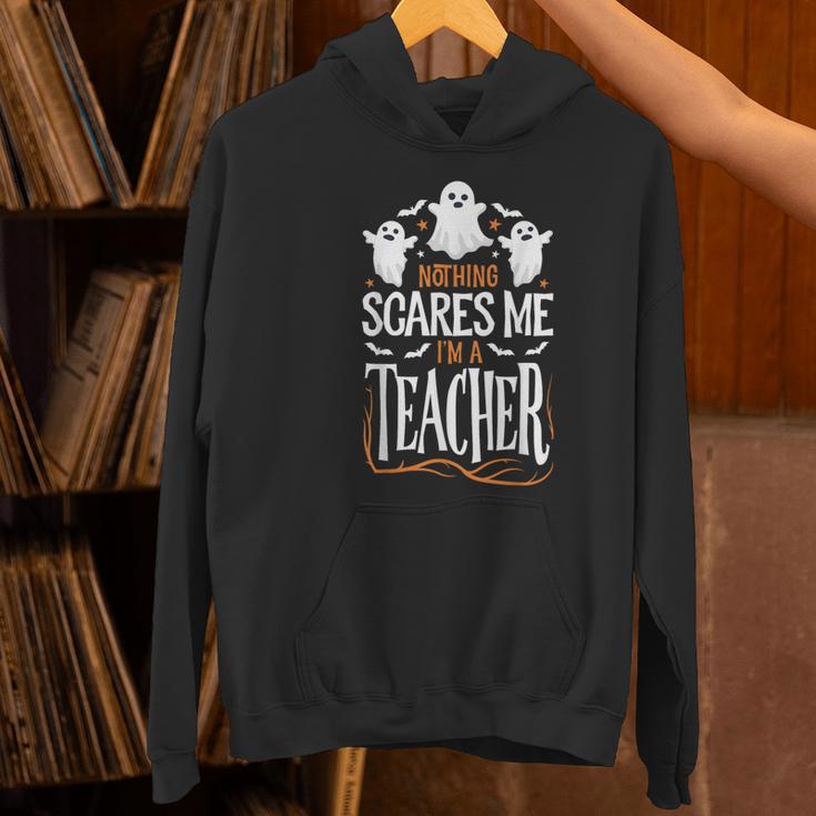 Halloween Teacher Nothing Scares Me Women Men Teachers Women's Hoodie, gift for family, gift for coworker Halloween Teacher Nothing Scares Me Women Men Teachers Women's Hoodie, gift for family, gift for coworker