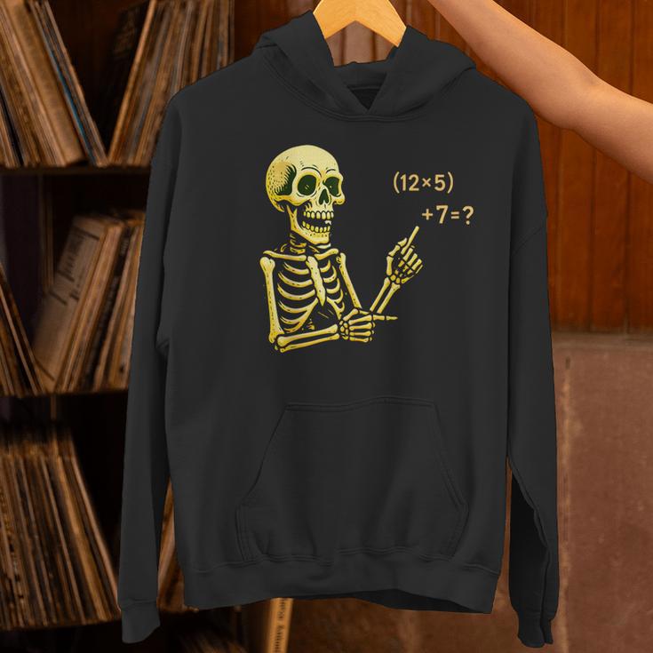 Halloween Teacher Six Seven 6 7 Skeleton Spooky Costume Women's Hoodie, gift for family, gift for coworker Halloween Teacher Six Seven 6 7 Skeleton Spooky Costume Women's Hoodie, gift for family, gift for coworker
