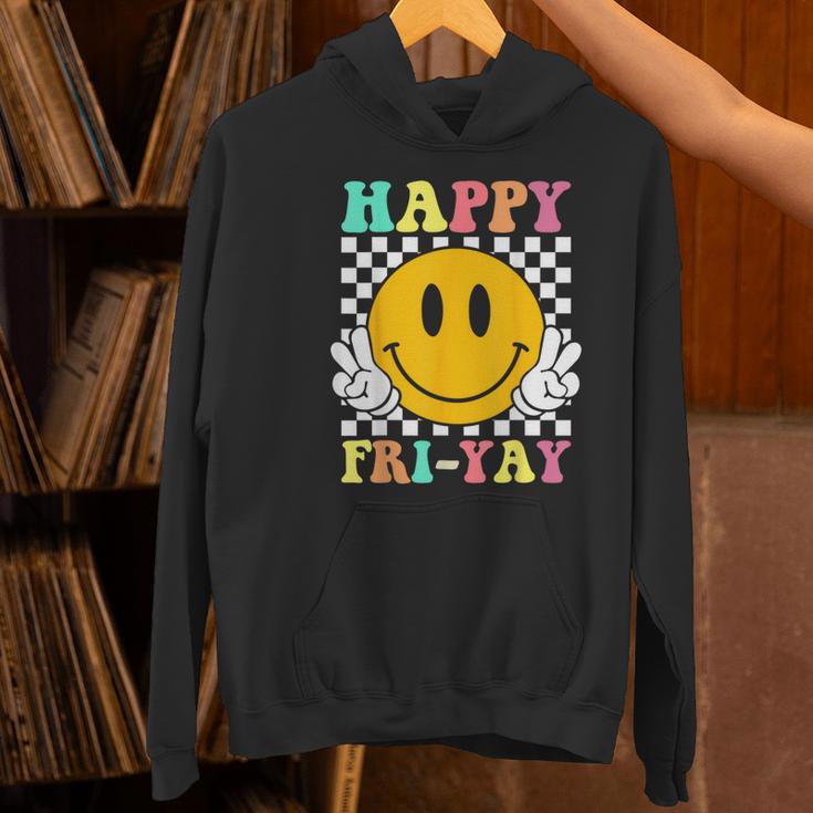 Happy Fri-Yay Teacher Friday Weekend School Women's Hoodie, gift for family, gift for coworker