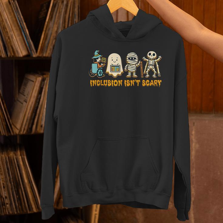 Inclusion Isn't Scary Halloween Sped Teacher Women Men Women's Hoodie, gift for family, gift for coworker Inclusion Isn't Scary Halloween Sped Teacher Women Men Women's Hoodie, gift for family, gift for coworker