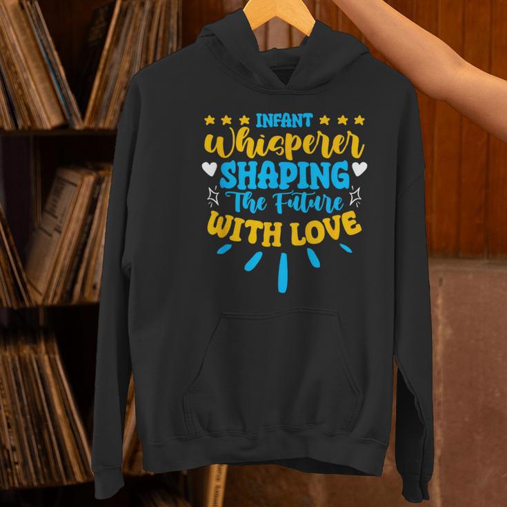 Infant Whisperer Daycare School Childcare Infant Teacher Women's Hoodie, gift for family, gift for coworker Infant Whisperer Daycare School Childcare Infant Teacher Women's Hoodie, gift for family, gift for coworker