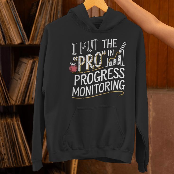 Intervention Teacher Progress Monitoring Intervention Women's Hoodie, gift for family, gift for coworker Intervention Teacher Progress Monitoring Intervention Women's Hoodie, gift for family, gift for coworker