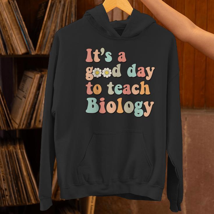 It's A Good Day To Teach Biology Biology Teacher Women's Hoodie, gift for family, gift for coworker It's A Good Day To Teach Biology Biology Teacher Women's Hoodie, gift for family, gift for coworker