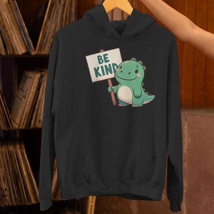 Be Kind Teacher Anti-Bullying Dino Kindness Women Men Boys Women's Hoodie, gift for family, gift for coworker