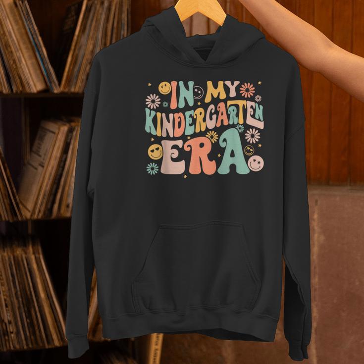 In My Kindergarten Era Retro Back To School Teacher Student Women's Hoodie, gift for family, gift for coworker In My Kindergarten Era Retro Back To School Teacher Student Women's Hoodie, gift for family, gift for coworker