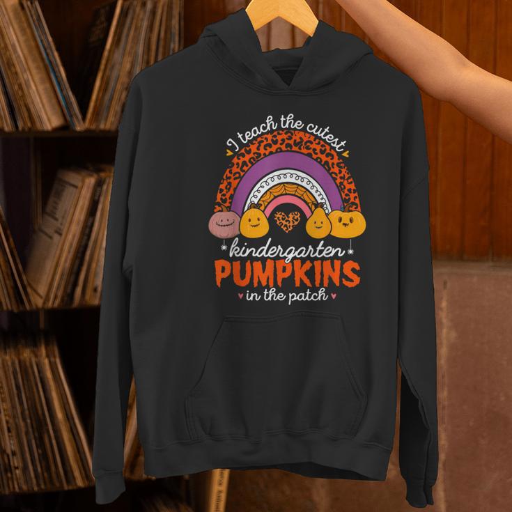 Kindergarten Teacher Pumpkin Patch Cute Women's Hoodie, gift for family, gift for coworker Kindergarten Teacher Pumpkin Patch Cute Women's Hoodie, gift for family, gift for coworker