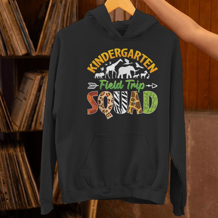 Kindergarten Zoo Field Trip Squad Matching Teacher Students Women's Hoodie, gift for family, gift for coworker Kindergarten Zoo Field Trip Squad Matching Teacher Students Women's Hoodie, gift for family, gift for coworker