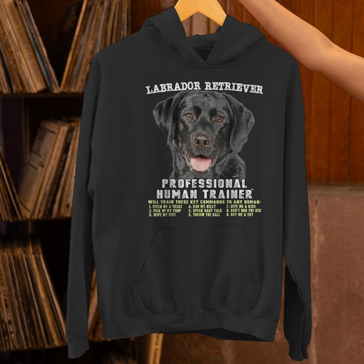 Labrador Retriever Lab Professional Human Trainer Women's Hoodie, gift for family, gift for coworker