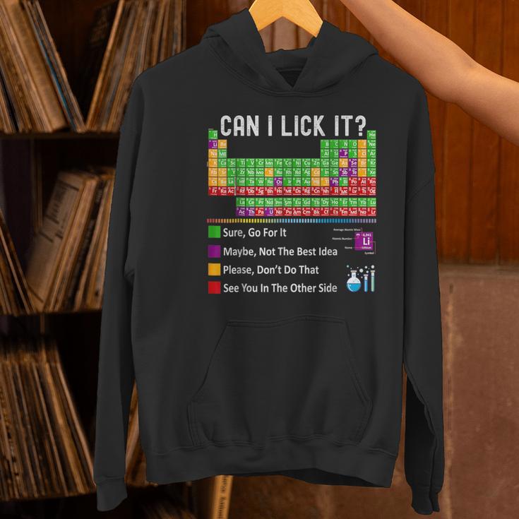 Can I Lick It Periodic Table Chart Science Teacher Cool Meme Women's Hoodie, Science Teacher Hoodies, gift for family, gift for coworker Can I Lick It Periodic Table Chart Science Teacher Cool Meme Women's Hoodie, Science Teacher Hoodies, gift for family, gift for coworker