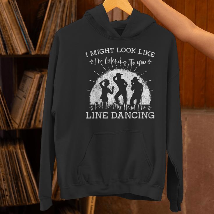 Line Dancing Choreographer Dance Teacher Group Performer Men Women Girls Kids Women's Hoodie, gift for family, gift for coworker