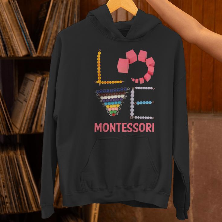 Love Montessori Education Math Teacher Women's Hoodie, gift for family, gift for coworker Love Montessori Education Math Teacher Women's Hoodie, gift for family, gift for coworker