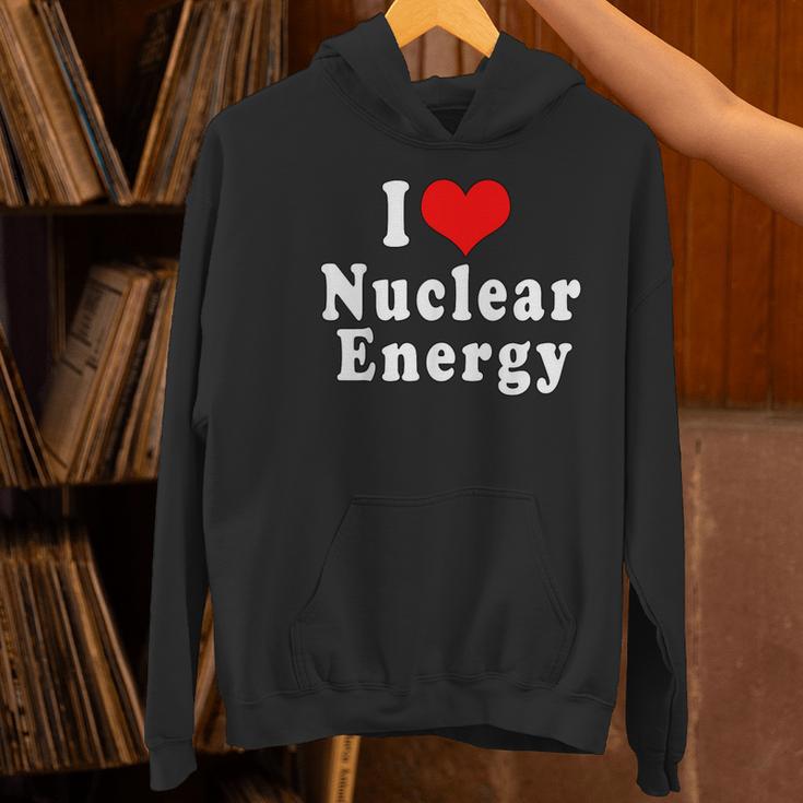 I Love Nuclear Energy School Teacher Women's Hoodie, gift for family, gift for coworker