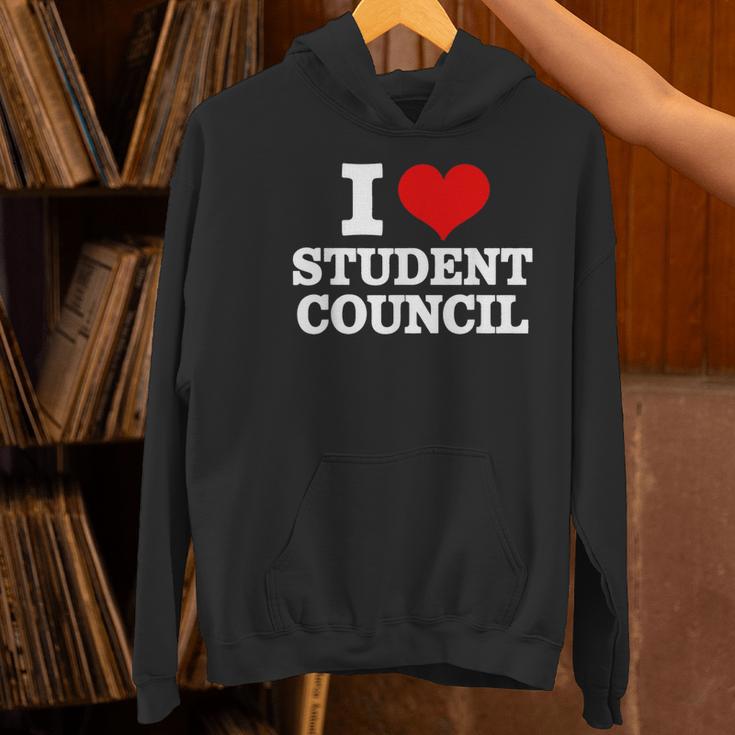 I Love Student Council Student Teacher Women's Hoodie, gift for family, gift for coworker I Love Student Council Student Teacher Women's Hoodie, gift for family, gift for coworker