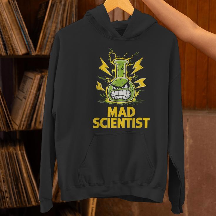 Mad Scientist Kids Youth Adult Science Teacher Chemistry Women's Hoodie, Science Teacher Hoodies, gift for family, gift for coworker