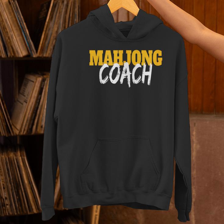 Mahjong Coach Coaching Trainer Teacher Women's Hoodie, gift for family, gift for coworker Mahjong Coach Coaching Trainer Teacher Women's Hoodie, gift for family, gift for coworker
