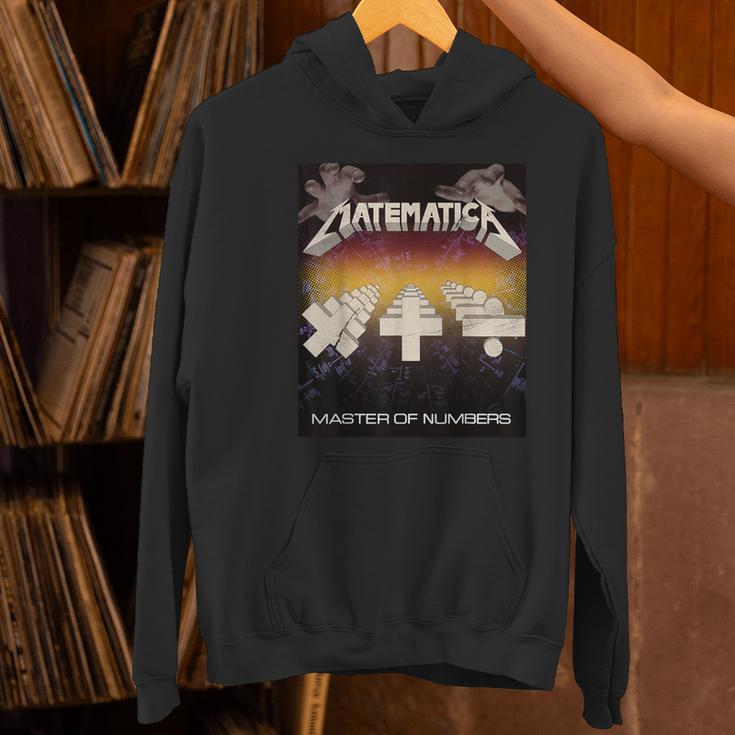 Matematica Master Of Numbers Math Teachers Puppets Parody Women's Hoodie, gift for family, gift for coworker Matematica Master Of Numbers Math Teachers Puppets Parody Women's Hoodie, gift for family, gift for coworker