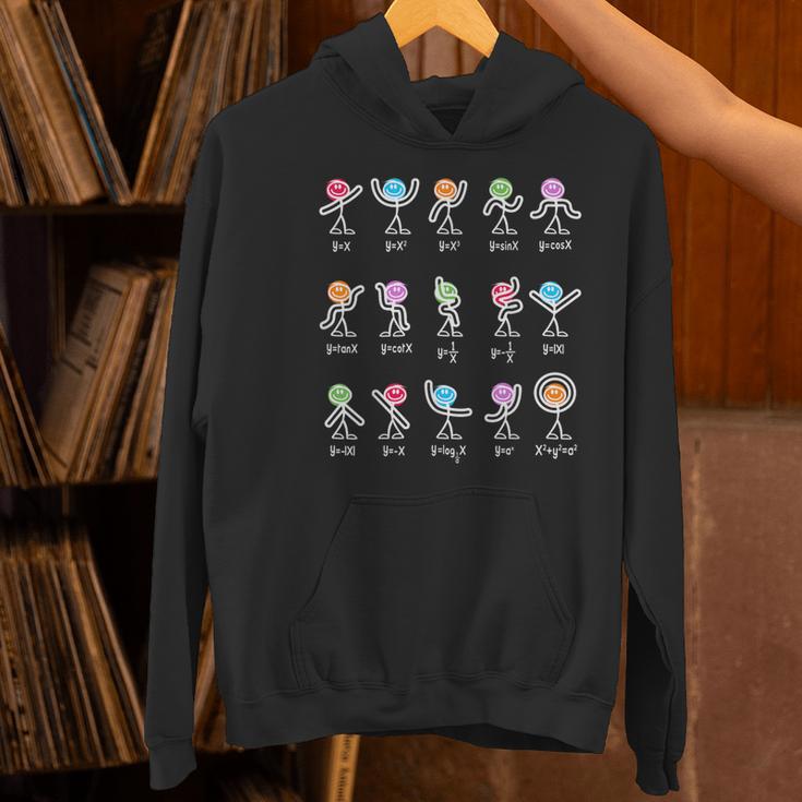 Math Equation Figures Algebra Dance Nerdy Teacher Joke For Men Women Girls Kids Women's Hoodie, gift for family, gift for coworker