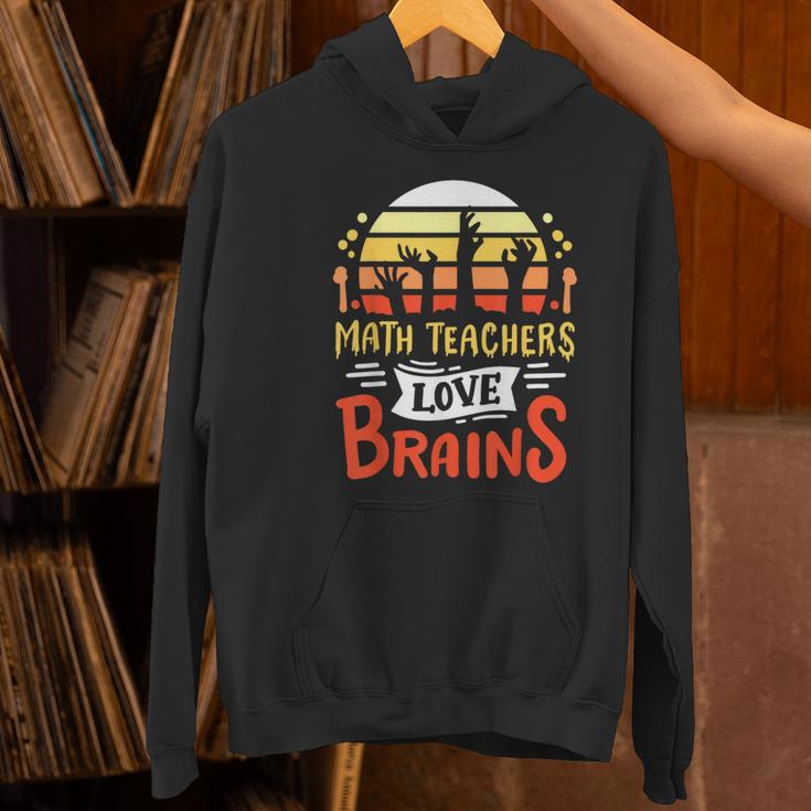 Math Teachers Love Brains Halloween Costume Zombie For Men Women Women's Hoodie, gift for family, gift for coworker Math Teachers Love Brains Halloween Costume Zombie For Men Women Women's Hoodie, gift for family, gift for coworker
