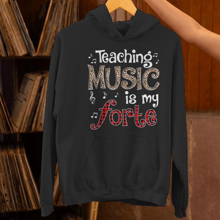 Music Teacher Teaching Music Is My Forte For Music Lovers Women's Hoodie, gift for family, gift for coworker Music Teacher Teaching Music Is My Forte For Music Lovers Women's Hoodie, gift for family, gift for coworker