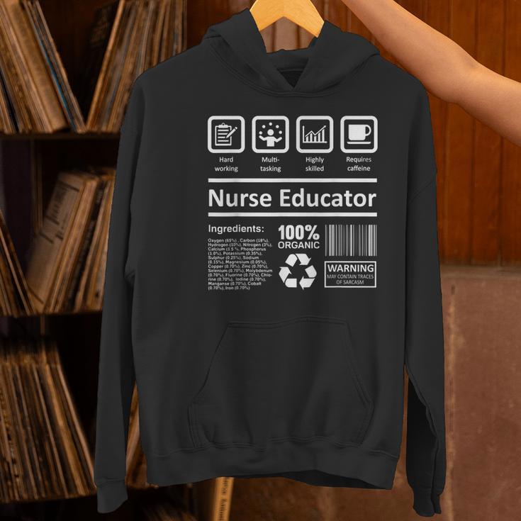 Nurse Educator Shirt Men Women Nursing Instructor Teacher Women's Hoodie, gift for family, gift for coworker