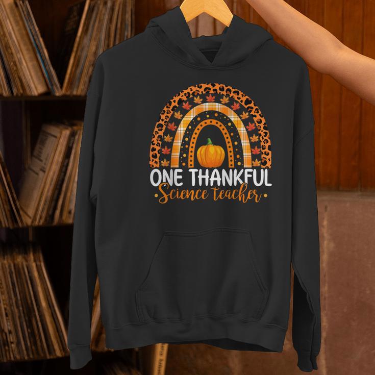 One Thankful Science Teacher Rainbow Boho Fall Thanksgiving Women's Hoodie, Science Teacher Hoodies, gift for family, gift for coworker One Thankful Science Teacher Rainbow Boho Fall Thanksgiving Women's Hoodie, Science Teacher Hoodies, gift for family, gift for coworker