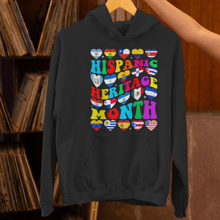 Hispanic Heritage Month 2025 Latino Puerto Rico Teacher Kids Women's Hoodie, gift for family, gift for coworker