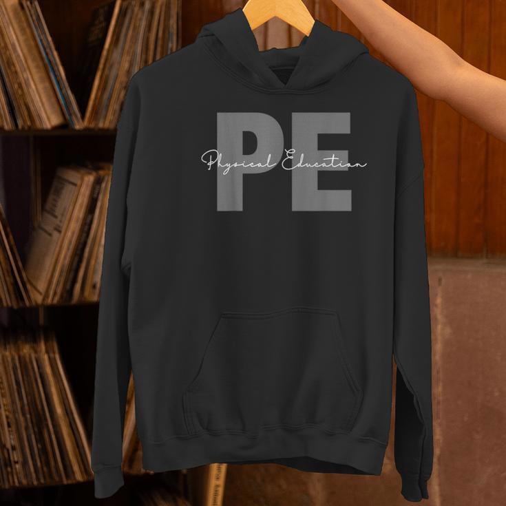 Physical Education PE Teacher Phys Ed Student Grad Women's Hoodie, Pe Teacher Hoodies, gift for family, gift for coworker