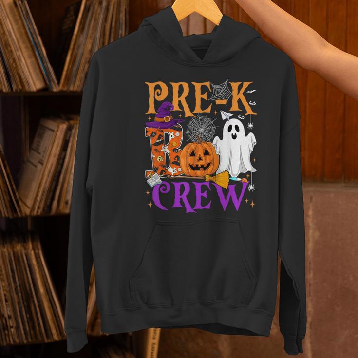 Pre-K Boo Crew Teacher Student Halloween Costume Women's Hoodie, gift for family, gift for coworker Pre-K Boo Crew Teacher Student Halloween Costume Women's Hoodie, gift for family, gift for coworker