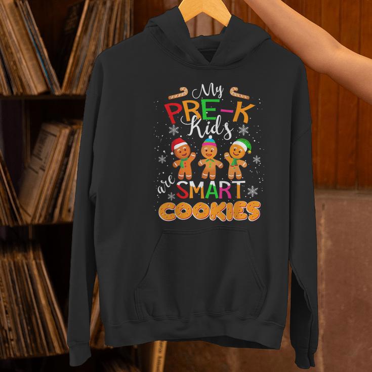 My Pre-K Kids Are Smart Cookies Christmas Teacher Women's Hoodie, gift for family, gift for coworker My Pre-K Kids Are Smart Cookies Christmas Teacher Women's Hoodie, gift for family, gift for coworker