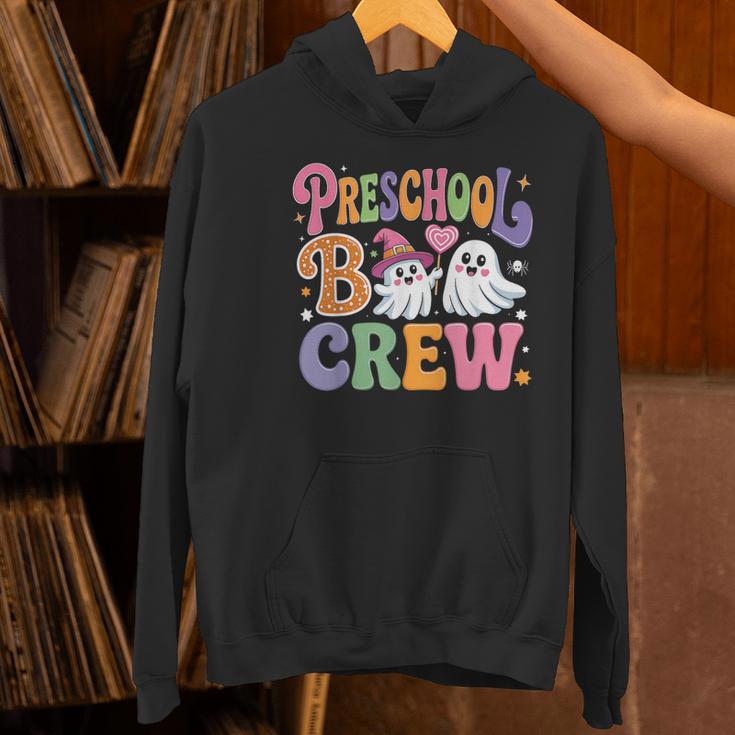 Preschool Boo Crew Preschool Teacher Student Halloween Women's Hoodie, gift for family, gift for coworker Preschool Boo Crew Preschool Teacher Student Halloween Women's Hoodie, gift for family, gift for coworker