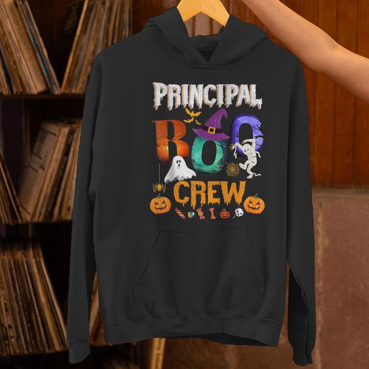 Principal Boo Crew Teacher Student Halloween Costume For Men Women Kids Women's Hoodie, gift for family, gift for coworker