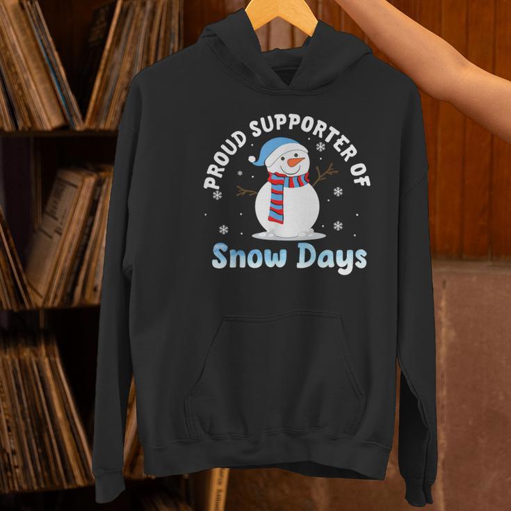 Proud Supporter Of Snow Days Teacher Women's Hoodie, gift for family, gift for coworker Proud Supporter Of Snow Days Teacher Women's Hoodie, gift for family, gift for coworker