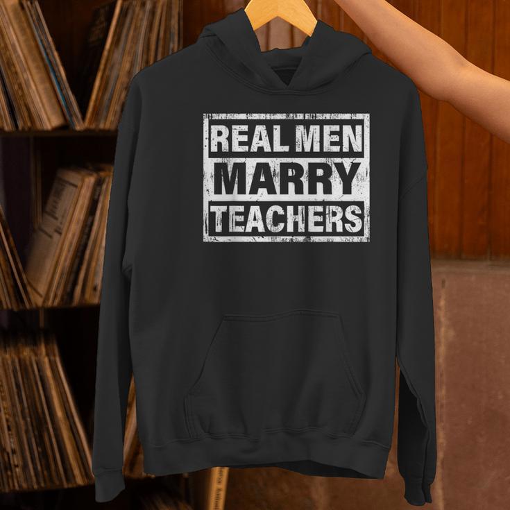 Real Men Marry Teachers Teacher Women's Hoodie, gift for family, gift for coworker Real Men Marry Teachers Teacher Women's Hoodie, gift for family, gift for coworker