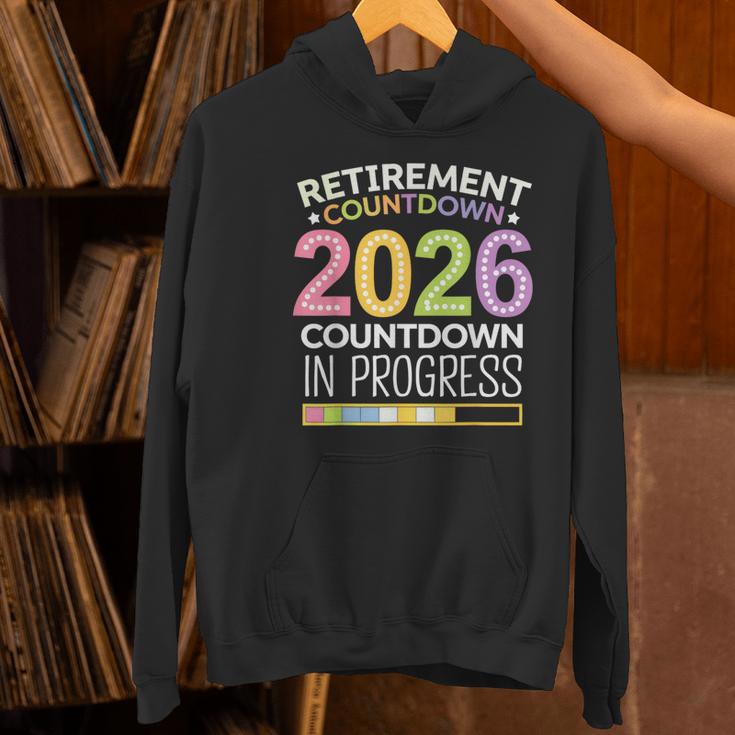 Retirement Class Of 2026 Teacher Countdown Loading Teacher Women's Hoodie, gift for family, gift for coworker Retirement Class Of 2026 Teacher Countdown Loading Teacher Women's Hoodie, gift for family, gift for coworker