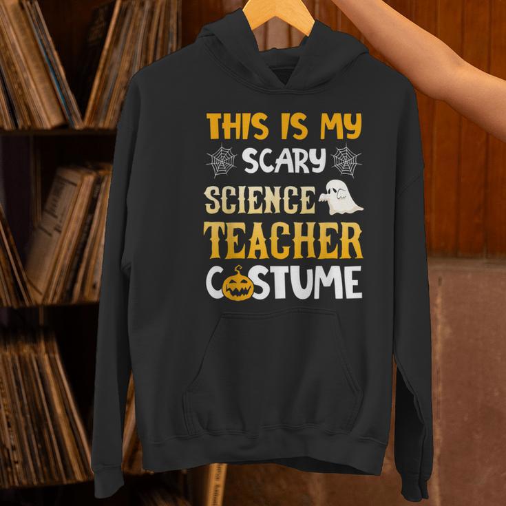 This Is My Scary Science Teacher Halloween Costumes Men Women Kids Women's Hoodie, Science Teacher Hoodies, gift for family, gift for coworker