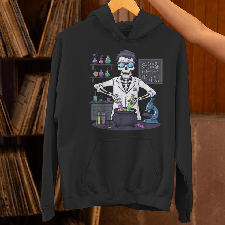 Science Teacher Halloween Skeleton Scientist Chemistry Women's Hoodie, Science Teacher Hoodies, gift for family, gift for coworker Science Teacher Halloween Skeleton Scientist Chemistry Women's Hoodie, Science Teacher Hoodies, gift for family, gift for coworker