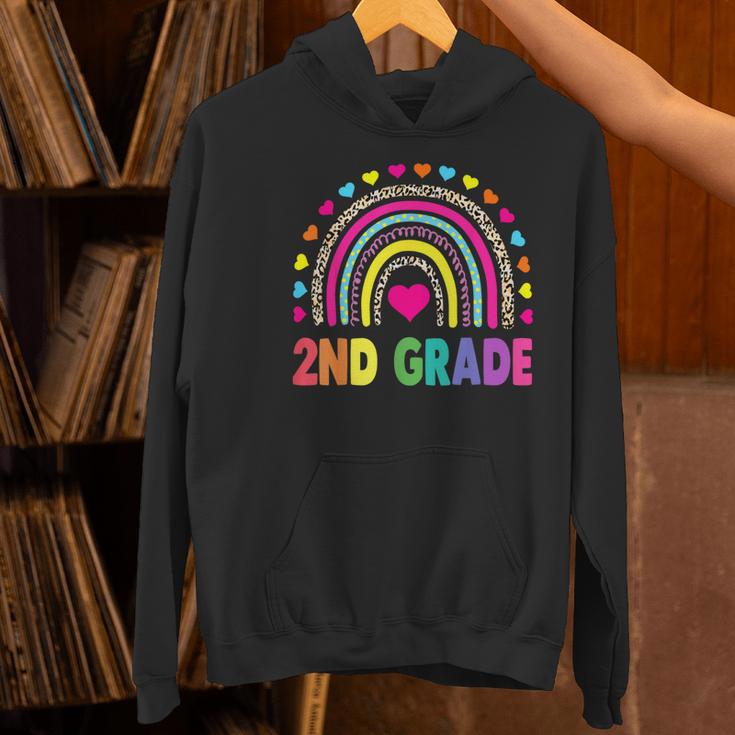 Second Grade Rainbow Girls Boys Teacher Team 2nd Grade Squad Women's Hoodie, 2nd Grade Teacher Hoodies, gift for family, gift for coworker Second Grade Rainbow Girls Boys Teacher Team 2nd Grade Squad Women's Hoodie, 2nd Grade Teacher Hoodies, gift for family, gift for coworker