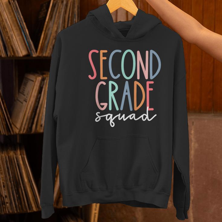 Second Grade Squad 2nd Grade Teacher Women Back To School Women's Hoodie, 2nd Grade Teacher Hoodies, gift for family, gift for coworker Second Grade Squad 2nd Grade Teacher Women Back To School Women's Hoodie, 2nd Grade Teacher Hoodies, gift for family, gift for coworker