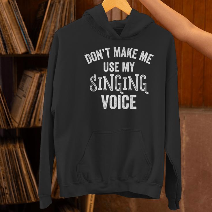 Singing Voice Singer Choir Chorus Music Teacher For Men Women Girls Kids Women's Hoodie, gift for family, gift for coworker
