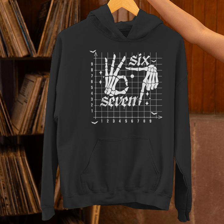 Six Seven Coordinate 67 Skeleton Math Teacher 67 Women's Hoodie, gift for family, gift for coworker Six Seven Coordinate 67 Skeleton Math Teacher 67 Women's Hoodie, gift for family, gift for coworker
