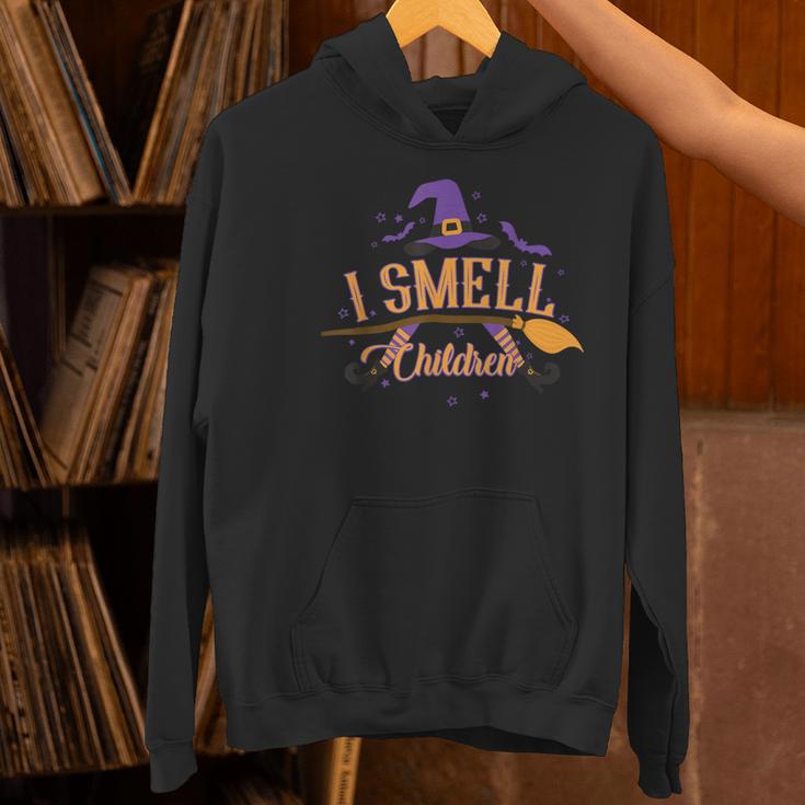 I Smell Children Wicked Cute Kindergarten Teacher Halloween Women's Hoodie, gift for family, gift for coworker