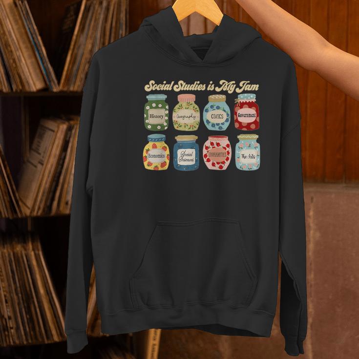Social Studies Is My Jam History Teacher Back To School Women's Hoodie, History Teacher Hoodies, gift for family, gift for coworker Social Studies Is My Jam History Teacher Back To School Women's Hoodie, History Teacher Hoodies, gift for family, gift for coworker