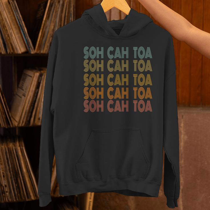 SOH CAH TOA SOHCAHTOA Trigonometry Math Parody Teacher Men Women Kids Women's Hoodie, gift for family, gift for coworker