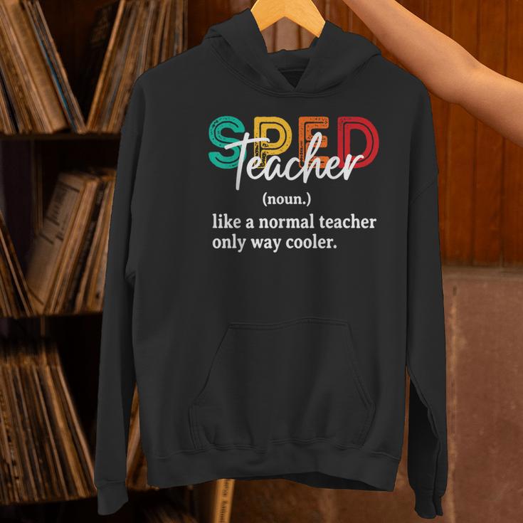 Special Education For Men Women SPED Teacher Women's Hoodie, gift for family, gift for coworker Special Education For Men Women SPED Teacher Women's Hoodie, gift for family, gift for coworker