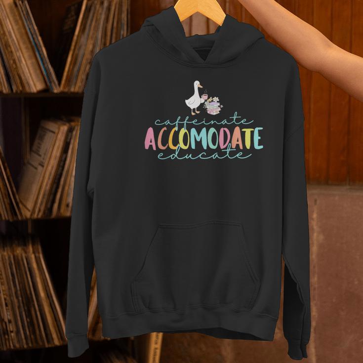 SPED Dream Team Teachers Special Education Silly Goose Women's Hoodie, gift for family, gift for coworker SPED Dream Team Teachers Special Education Silly Goose Women's Hoodie, gift for family, gift for coworker