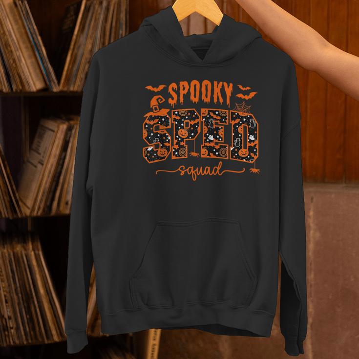 Sped Squad Team Special Education Teacher Halloween Women's Hoodie, gift for family, gift for coworker Sped Squad Team Special Education Teacher Halloween Women's Hoodie, gift for family, gift for coworker
