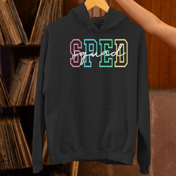 SPED Squad Team SPED Teacher Special Education Teacher Women's Hoodie, gift for family, gift for coworker SPED Squad Team SPED Teacher Special Education Teacher Women's Hoodie, gift for family, gift for coworker