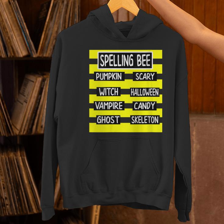 Spelling Bee Pun Halloween Costume For Teachers Women's Hoodie, gift for family, gift for coworker Spelling Bee Pun Halloween Costume For Teachers Women's Hoodie, gift for family, gift for coworker